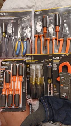 Klein Tools Mixed Tool Set Lot