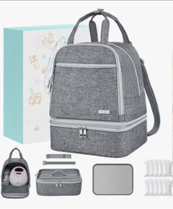 Insulated Breast Pump Bag with ice packs *NEW*