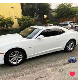 White Camaro, clean title, 2014