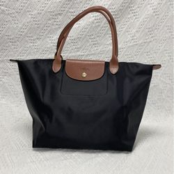 Longchamp Le Pliage Original Tote Bag size large Black