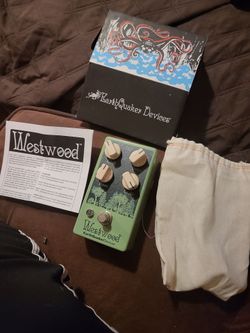 EarthQuaker Devices Westwood Translucent OverDrive Manipulator Guitar Pedal Excellent Condition  Complete in Box
