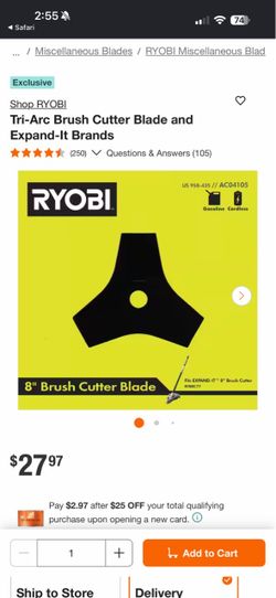 Tri-Arc Brush Cutter Blade and Expand-It Brands