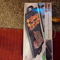 Grill Masters Reversible Griddle. New In Box
