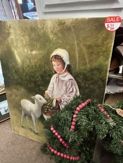 Original Vintage Oil Canvas Paintings Artwork