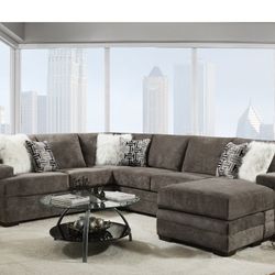 Velvet Fabric Livingroom Furniture Sectional Couches Sofa Sets 