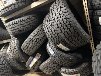 Brand new all terrain tires ✔️ all sizes in stock