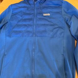 Columbia Blue Winter Jacket Size M
