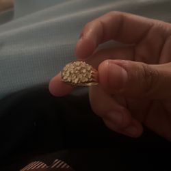 Real 14k Golden Nugget Ring 3.0g  Asking 250$ Can Test Before Buying Too Lower Offers Accepted 