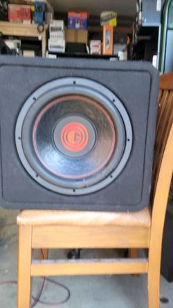 12inch  2000 watts gravity sub