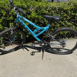 “24” Mountain Bike – Huffy Trail Runner – Dual Suspension – Great Condition”