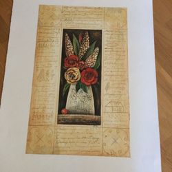 This is Original hand painted oil on paper Signed IK We bought on action many years ago and never framed Size of paper : 22x30 1/2” oil painting is 14