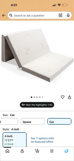 Two Foldable mattresses