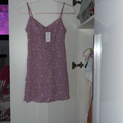 Cotton On Mini Purple Dress 