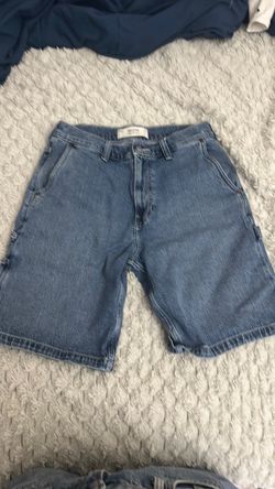 Light Wash Denim Carpenter hollister Shorts