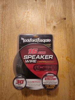 Rockford Fosgate 16AWG speaker wire