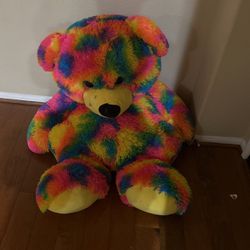 Giant, Rainbow, Teddy Bear