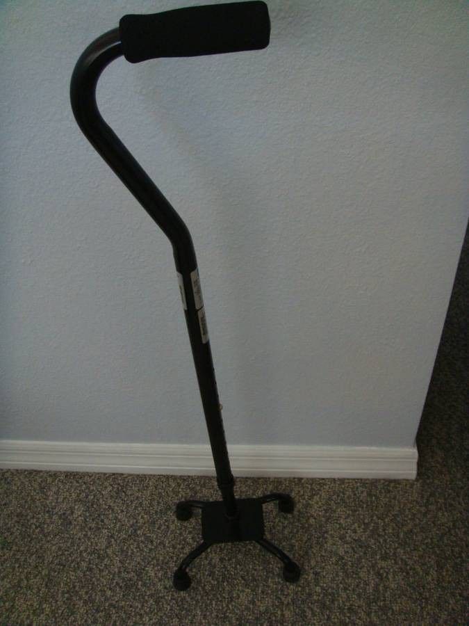 4 Legged Walking Cane, New. $5
