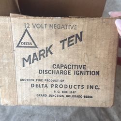 Capacitive Discharge Ignition