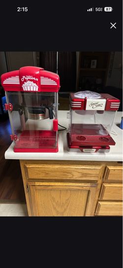 Popcorn Maker And Snow Cone Maker