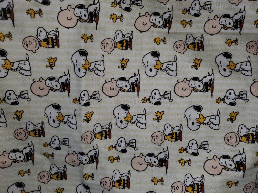 Charlie brown fabric