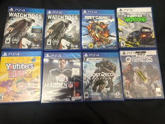 PS4/PS5 games lot
