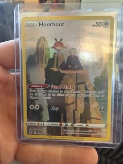 Hoothoot illustration rare