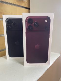 iPhone 18 Pro Max 512GB 🔥 Black & Burgundy Easy Financing Available!