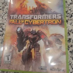 Transformers fall of cybertron xbox 360