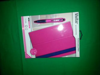 Vivitar accessories portfolio ca.se with stylus for iPads & tablet device