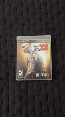 WWE’12 / Madden NFL 12 PS3 games 