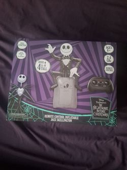 Remote Control Inflatable Jack Skellington