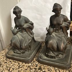 Greek mythology women breastfeeding the earth