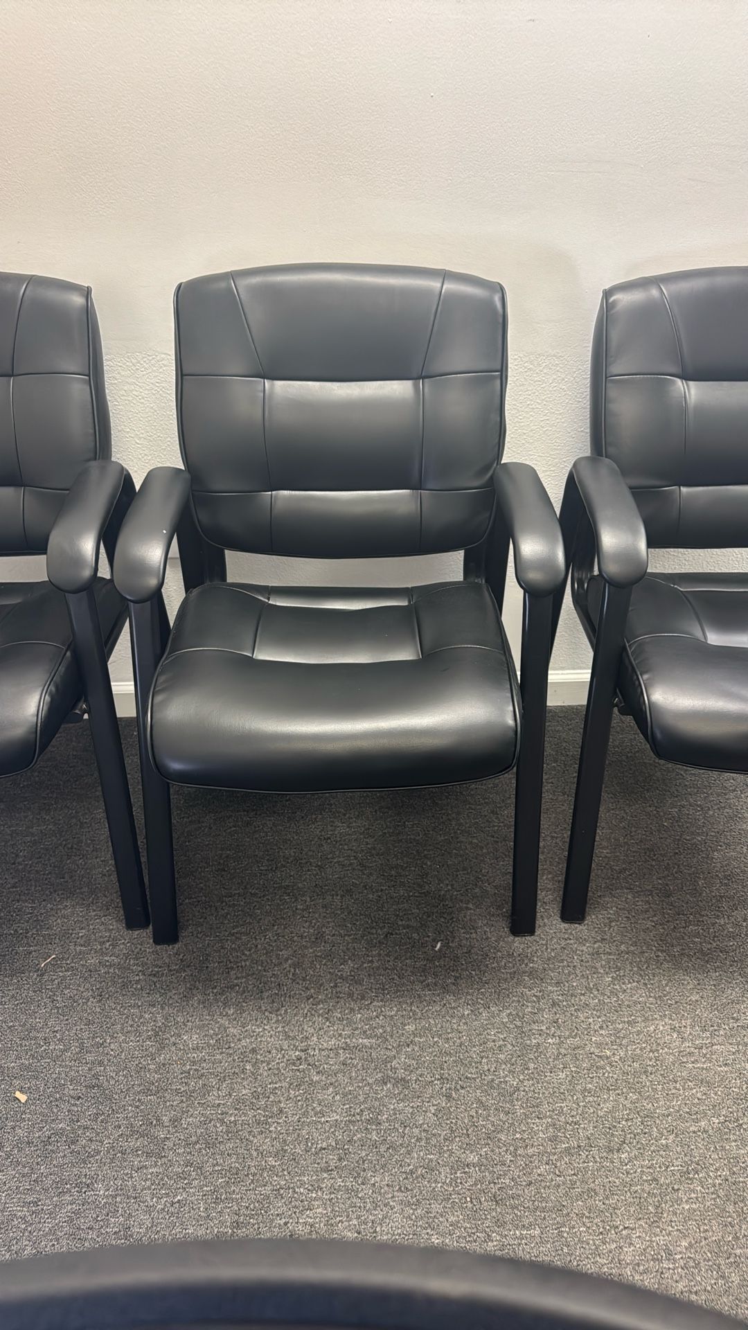 Black Leather Office Chair