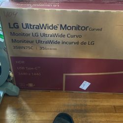 LG 35inch Curved Monitor