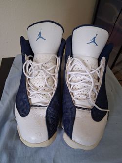 Air Jordan Retro 13 2010  Blue  Gray Sneakers