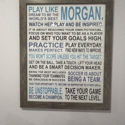 Alex Morgan Girls Wall Print