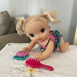 Baby Alive Baby Go Bye Bye Blonde