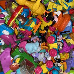 Box Full Of Old Toys