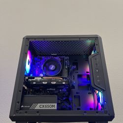 FAST Entry Level Custom Ryzen Gaming PC Computer (Ryzen 3 2200G, GTX 1060, 16GB RAM, 512GB NVMe + 1TB HDD)