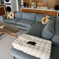 West Elm Sofa & Chair Set 