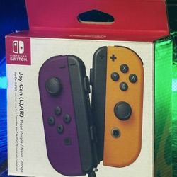 Nintendo Switch Joy-Cons (Neon Red / Neon Blue) 