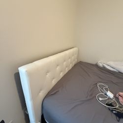 Queen White Bed Frame