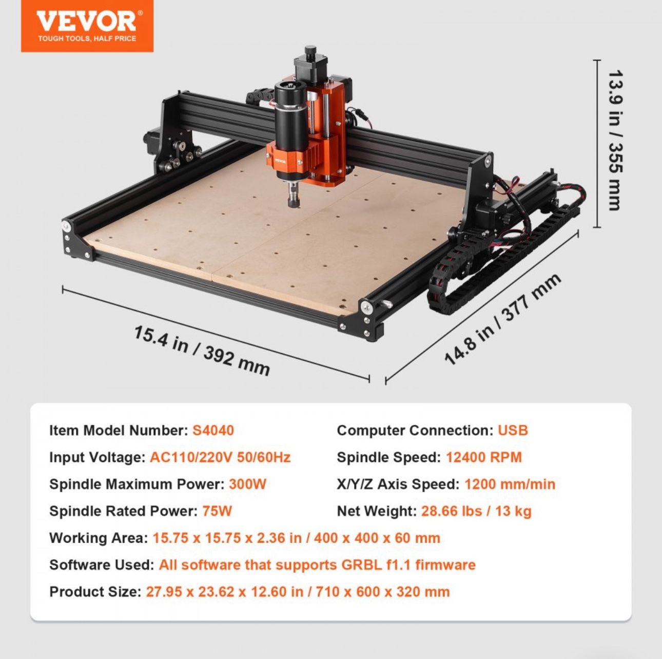 VEVOR CNC Router Machine
