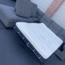 Gray Sectional Couch Pull Out Bed