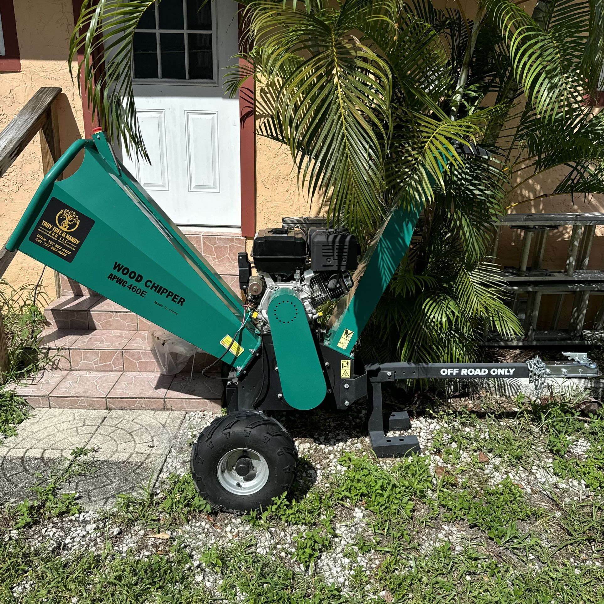 6.5” Wood Chipper  13Hp 