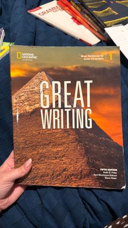 Great writing great sentences for great paragraphs