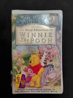 The Many Adventures of Winnie the Pooh VHS