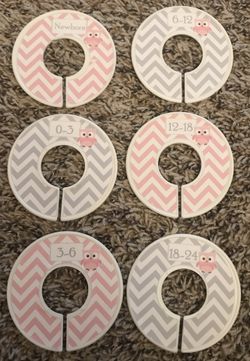 Baby clothes Closet dividers