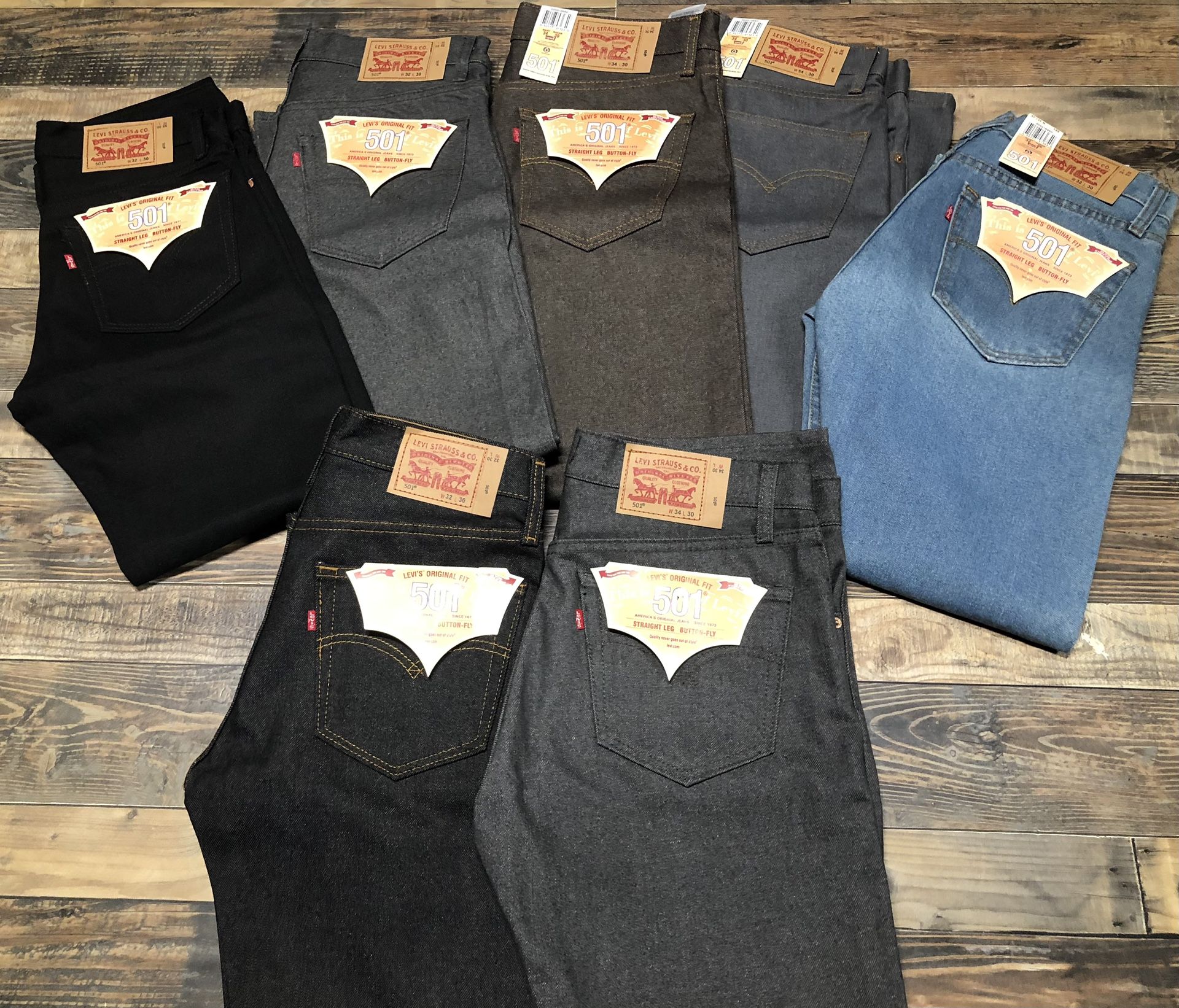 Nuevos Levi’s 501 Del Sz 30x30 Al 44x30 Pregunta X Tu Sz