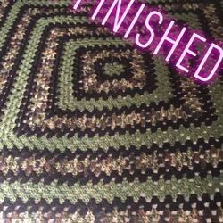 Crochet Granny Square Blanket